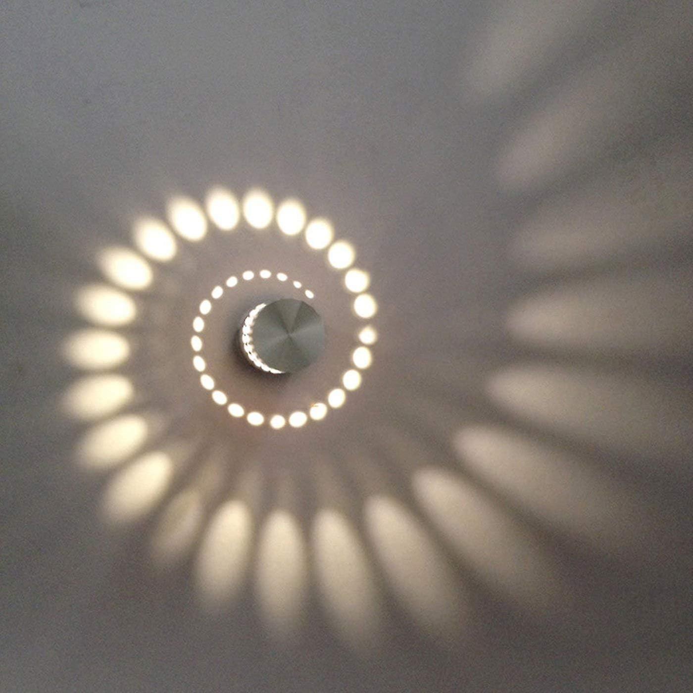 Kreative Humanoide Schaukel X1 Weiße Led-wandleuchte - Moderner Art-deco-stil Für Kinderzimmer, Schlafzimmer, Treppenhaus - E27-glühbirne Max. 60 W.