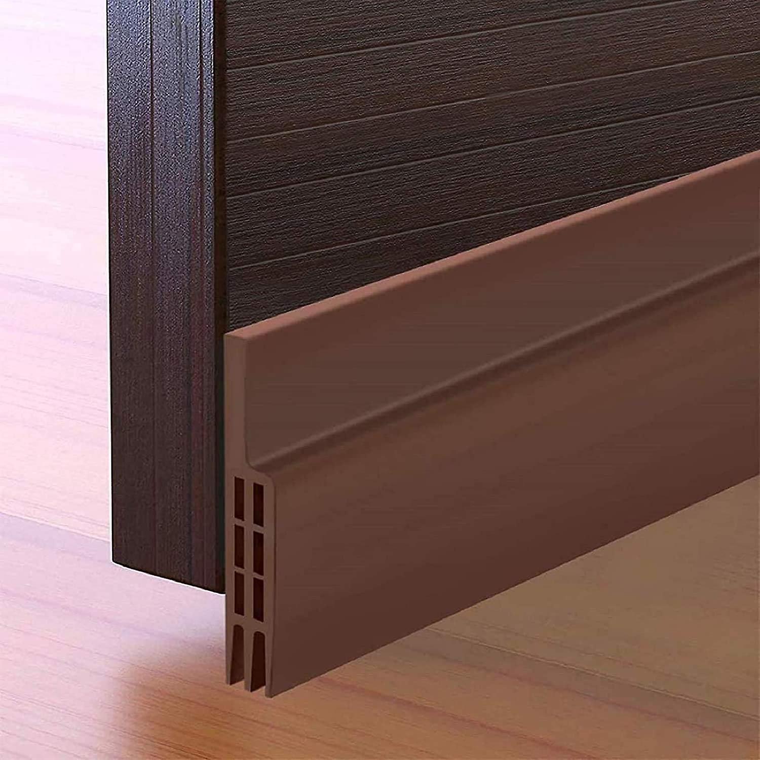 Selbstklebende Silikon-türbodendichtung – 100 X 4,5 Cm, Weiß – Wärmedämmung, Schalldämmung, Geräuschreduzierung, Staub- Und Zugluftdicht