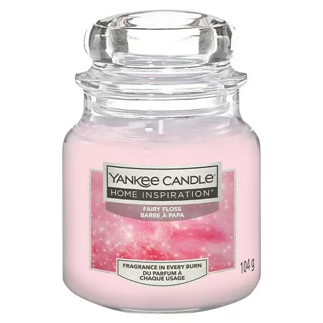 Yankee Candle Duftkerze Yankee Candle Duftkerze Kleines Glas Fairy Floss