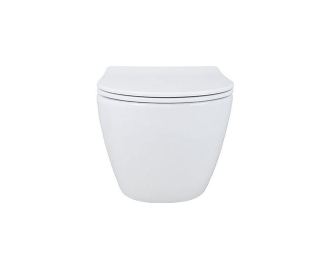 GEBERIT Tiefspül-WC GEBERIT-AL55800-SET, Spülrandloses Wand Hänge WC Set Taharet Toilette Randlos