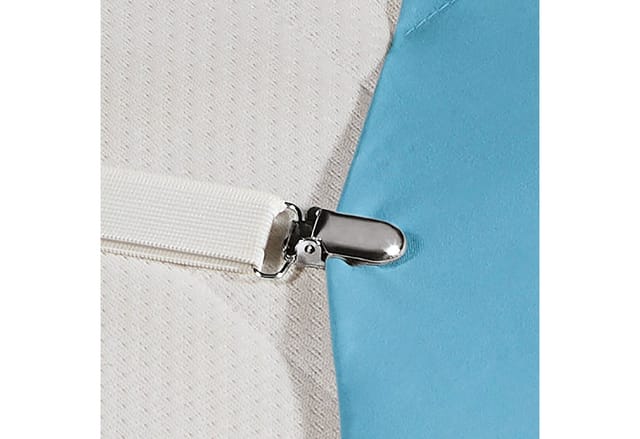 Matratzenauflage Bettlakenspanner extra lang 3-teilig, Uni