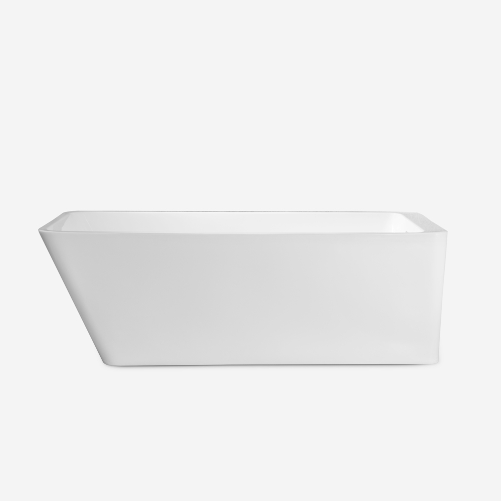 Freistehende Rechteckige Badewanne Design Insel Milo