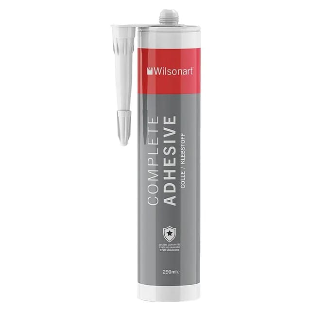 Wetwall Duschrückwand Wilsonart Complete Adhesive (Klebstoff), Klebstoff zur Befestigung der Wetwall Produkte