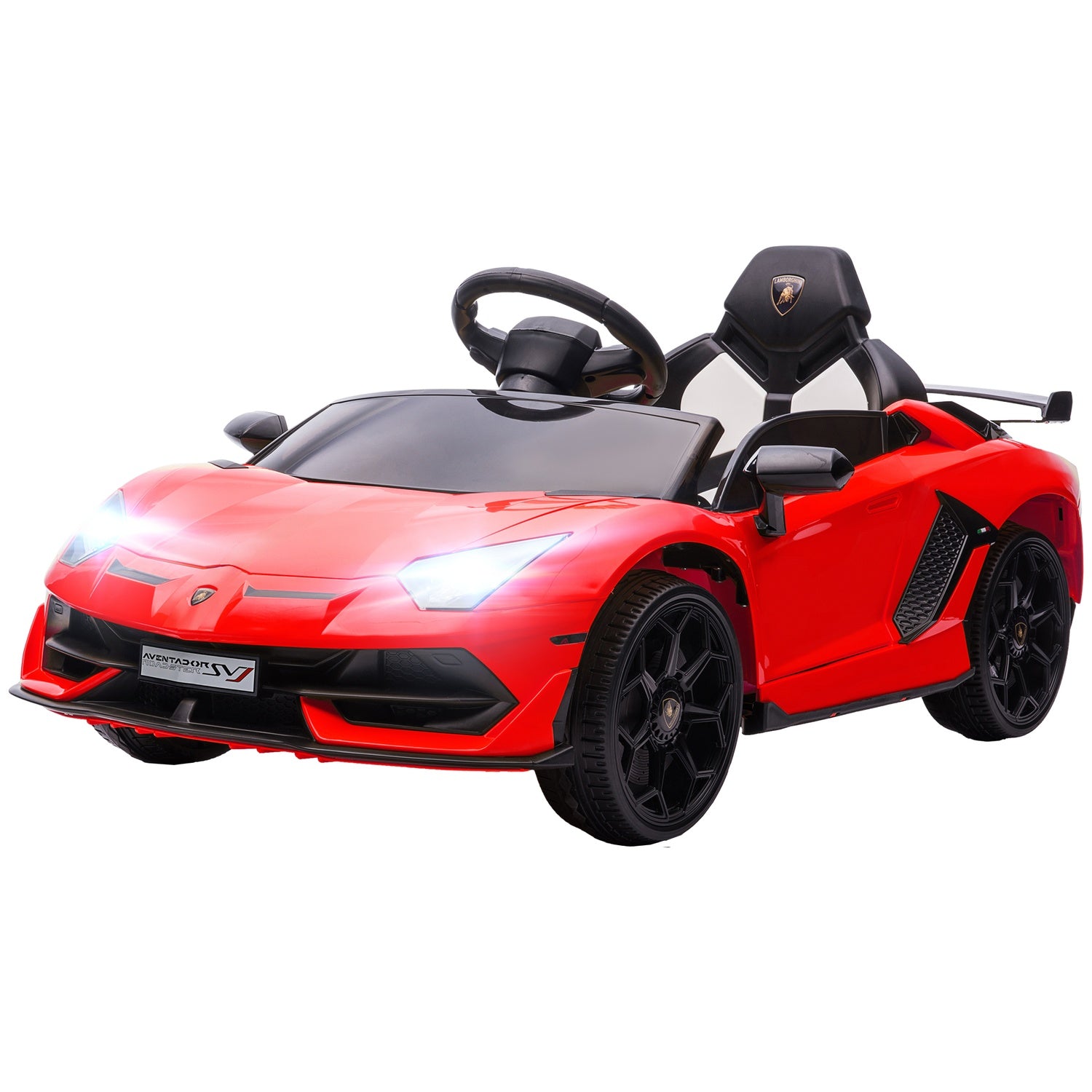 Kinder Elektroauto 12v Elektrisches Kinderfahrzeug, Elektrofahrzeug Inkl. 2,4g Fernbedienung, Mit Mp3-player, Hupe, Licht, Für 3-5 Jahre Kinder
