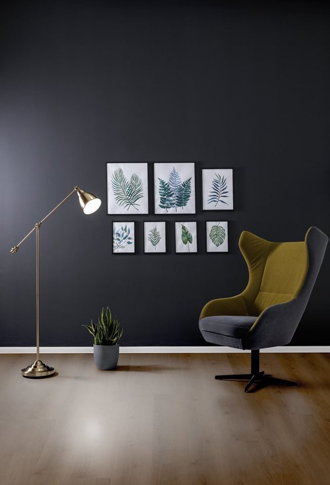 Stilewo Vinylboden Vinylboden 1 m2 Klick-Vinyl Eiche 2 in 1 inkl. Trittschalldämmung, Fußbodenheizung geeignet, extrem robuste Oberfläche, 2 in 1 Auswahl (1220mm für Breitdiele, 592mm für Fischgräte) Bild 5