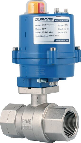 Kugelhahn 1 1/2" Elektrisch Duravis Blv040act