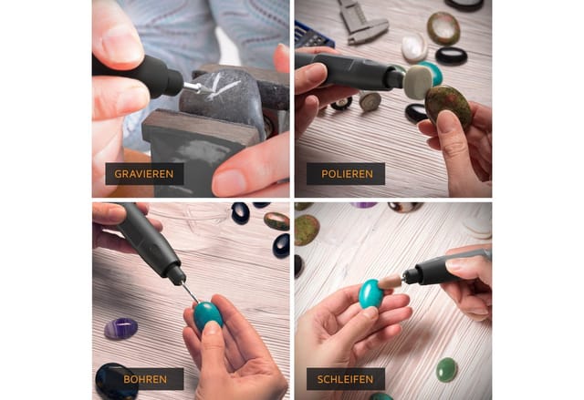 Brandson Multitool Multifunktionswerkzeug, Sägen, Schneiden, Schleifen, Fräsen, Polieren und Gravieren
