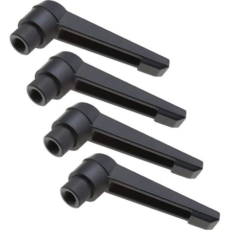 Sabir M10x80mm The Lord Of The Tools 4-teiliger Verstellbarer Klemmhebel Aus Metall Mit Gewinde