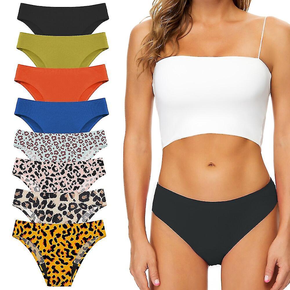 Nahtlose Periodenunterwäsche Für Mädchen, 4-lagig, Auslaufsicher, Sexy Leopardenmuster-bikini, Schnell Absorbierend, Sommerliche Strandbekleidung, Periodenbadeanzug – Xxl – Orange