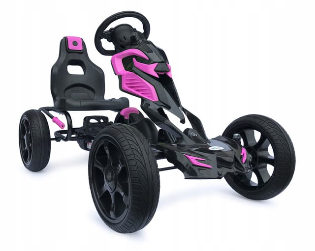 joy4kids Go-Kart Scout Kinder Gokart XL Tretauto Sport Tretfahrzeug [FARBE]