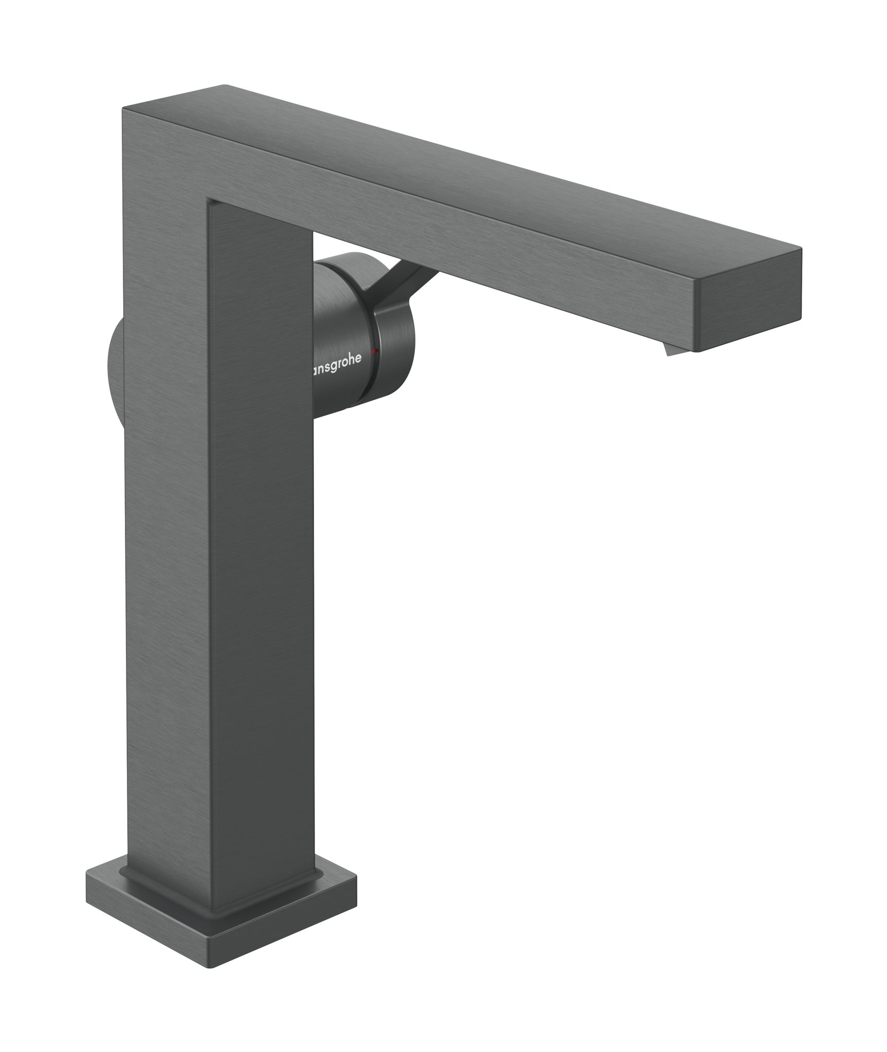 Hansgrohe Tecturis E - Waschtischarmatur Mit Push-open-ablaufgarnitur, Coolstart, Ecosmart+, Gebürstetes Schwarzchrom 73040340