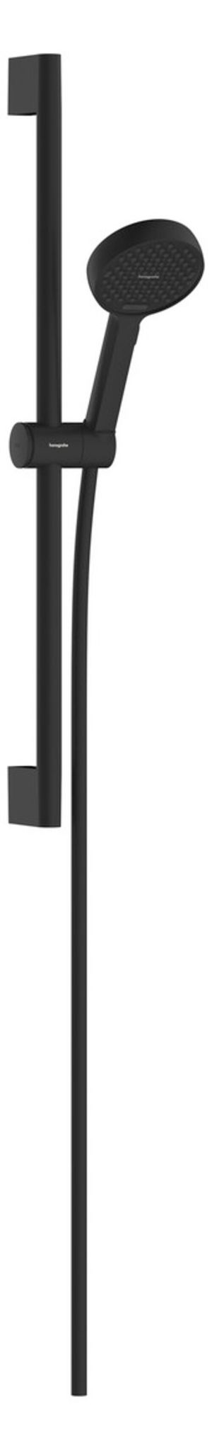 Hansgrohe Activera S - Set Handbrause, Stange Und Schlauch, 2 Strahlarten, Ecosmart+, Water Boost, Schwarz Matt 28863670