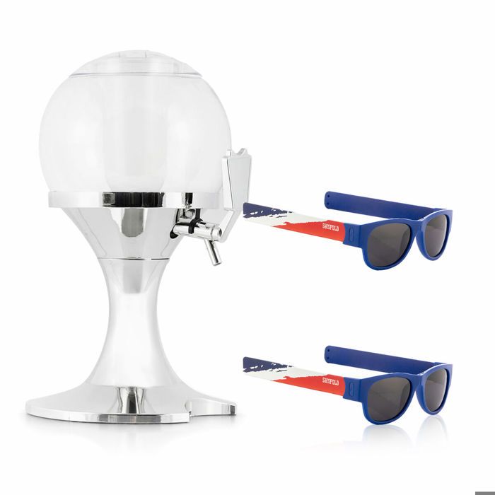 Bierdispenser Innovagoods Und Sonnenbrillen Sunfold Frankreich (x2) Biermaschine - Biertapfe