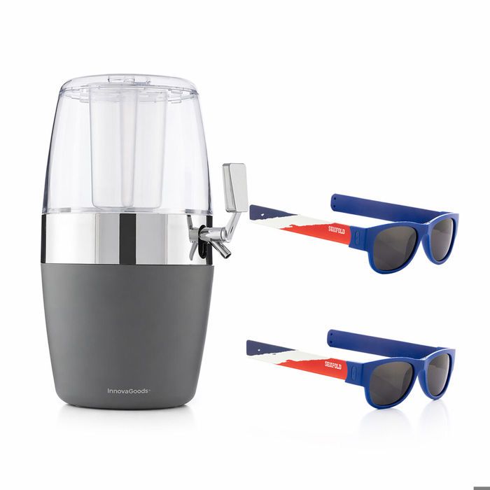 Getränkekühler-verteiler Innovagoods Und 2 Sonnenbrillen Sunfold Frankreich Biermaschine - Bierzapfgerät