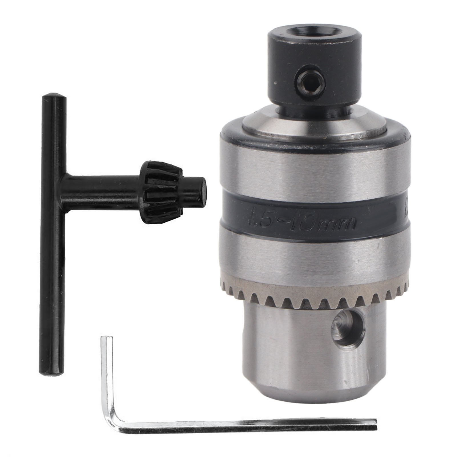 3-backen-bohrfutter Mit Schlüsselklemmung, Für Bohr- Und Poliermaschinen, 8 Mm Durchmesser