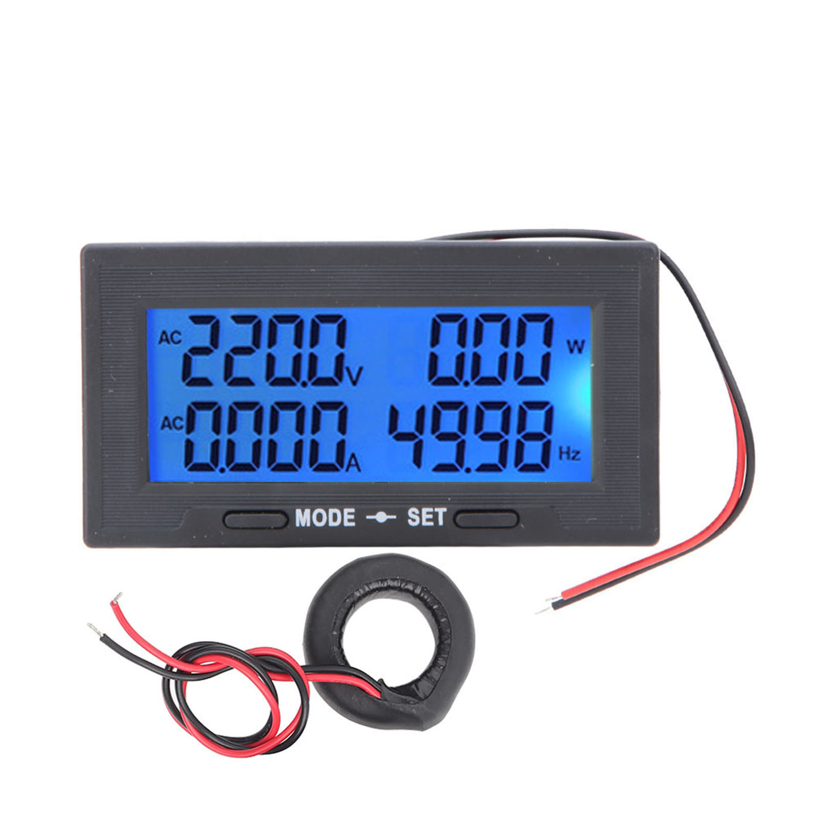 Yb5142dm Intelligenter Digitaler Tester 0-500v Ac Mit Lcd-anzeige Für Strom Und Spannung (2)