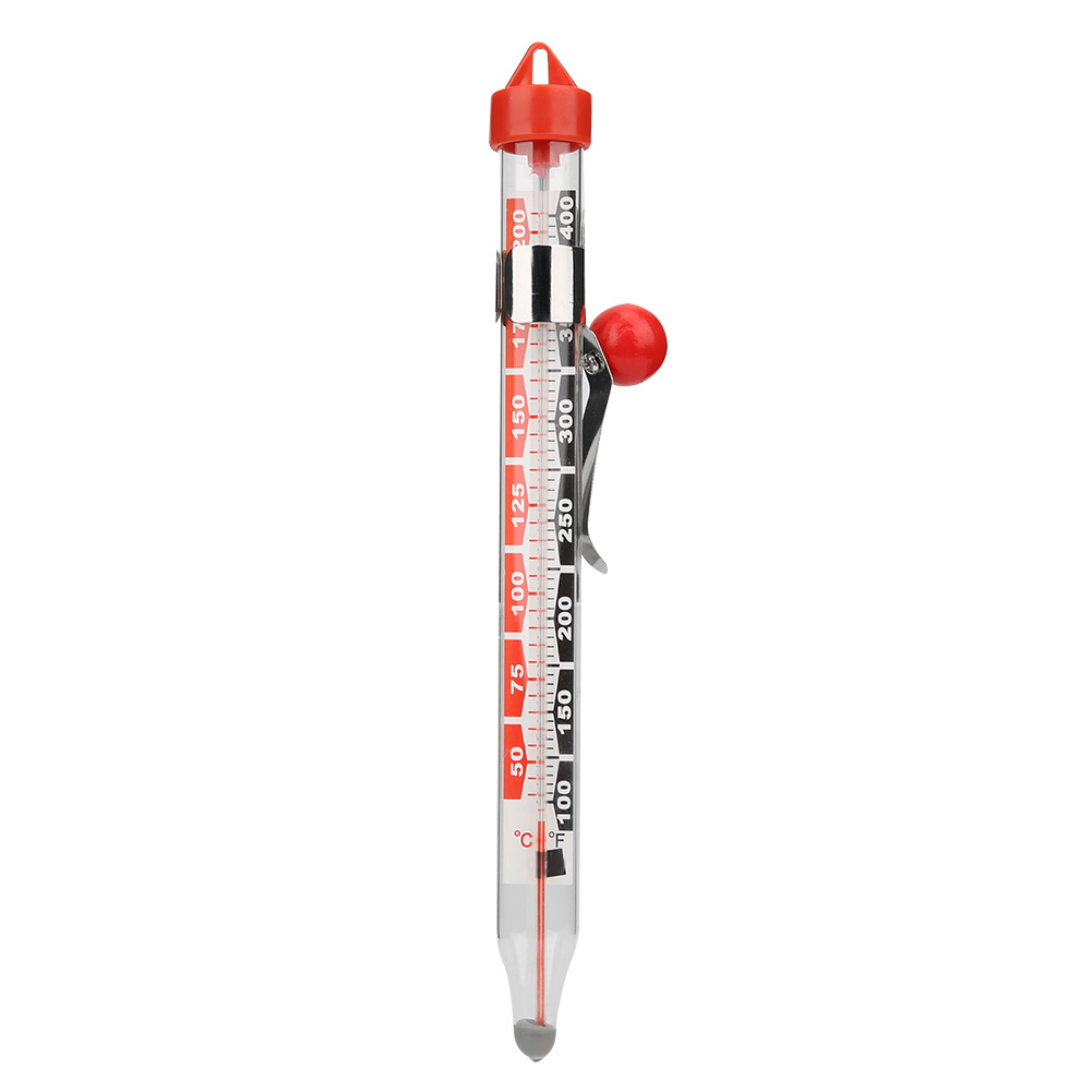 Hochpräzises Lebensmittelthermometer Mit Dualer ℃/℉-anzeige Für Marmelade, Zucker Und Zum Kochen (jl G902)