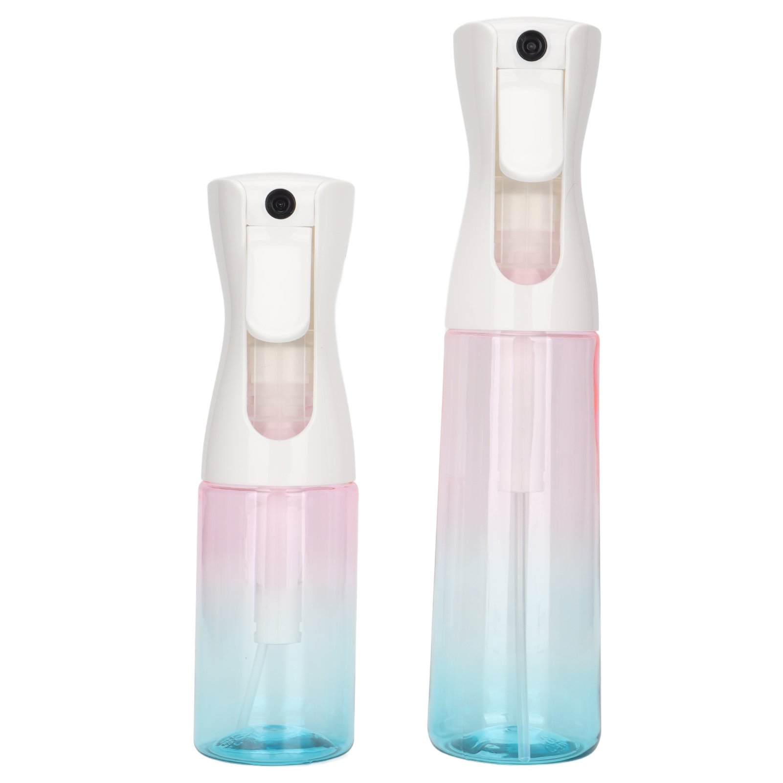 2-teiliges Set Wiederbefüllbarer Reise-sprühflaschen, 300 Ml Und 200 Ml, Für Kosmetik, Haarpflege, Pflanzen Und Reinigung