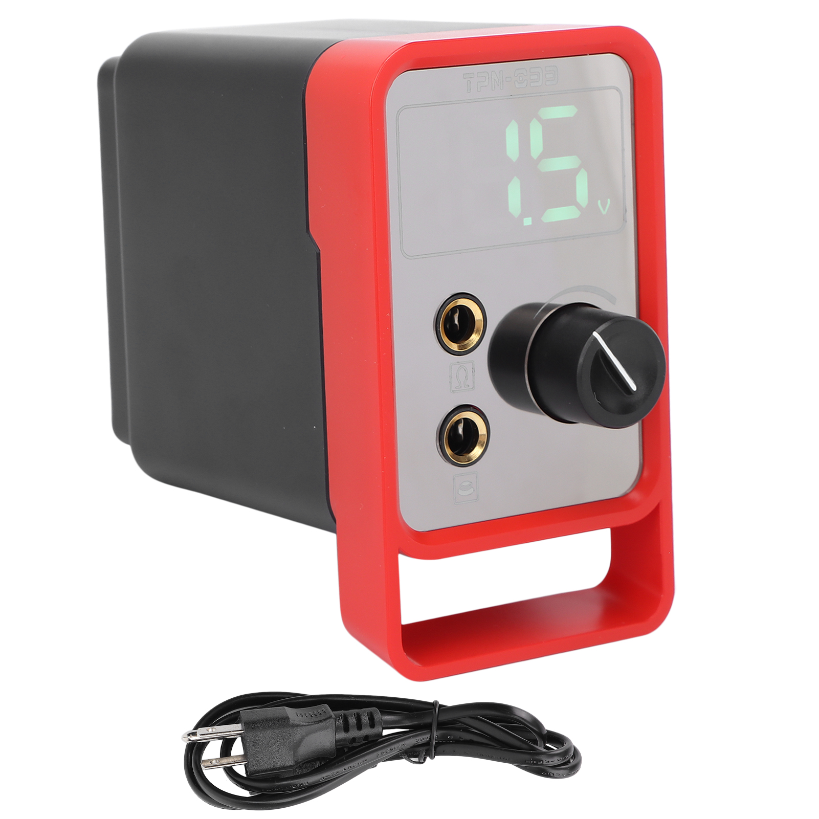 Vertikales Tattoo-netzteil Mit Einstellbarem Led-bildschirm, 100–240 V, Us-stecker