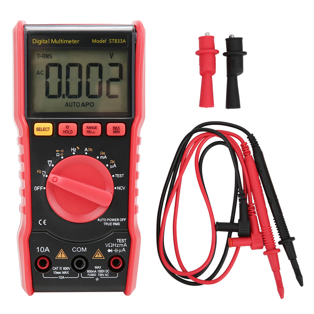 St833a Berührungsloser Spannungsprüfer, Automatisches Digitalmultimeter Mit Lcd-anzeige