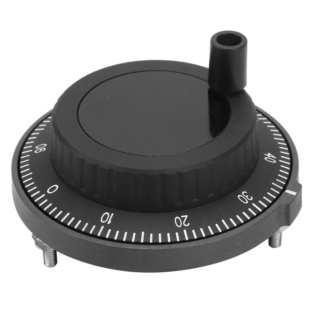 100-ppr-handimpulsgenerator, 80-mm-5-v-cnc-handrad, 6-poliger Kunststoff-drehgeber Für Werkzeugmaschinen