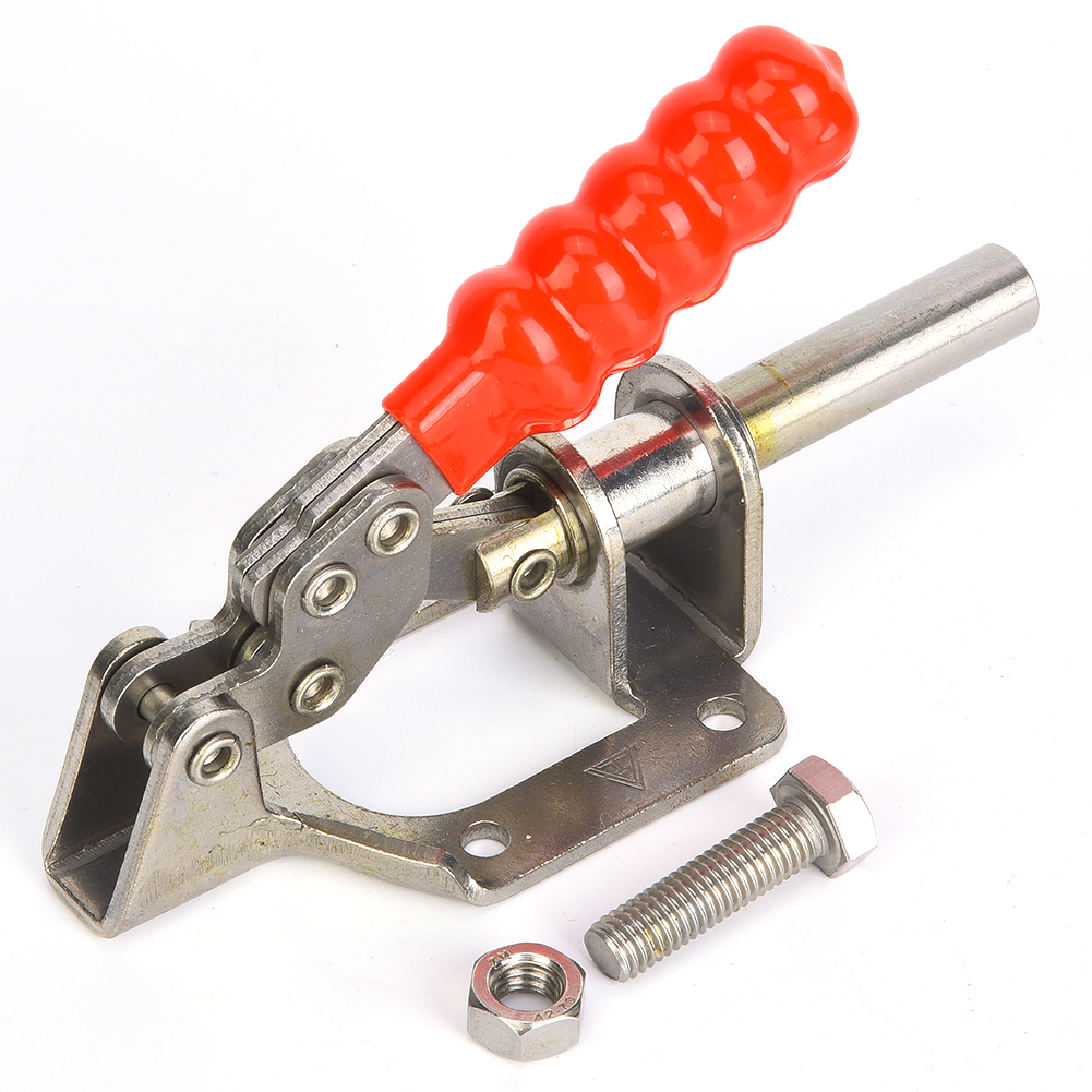 Schnellspann-schweißschraubstock Mit Zug- Und Druckfunktion, Edelstahl Sus304, Spannkraft 136 Kg