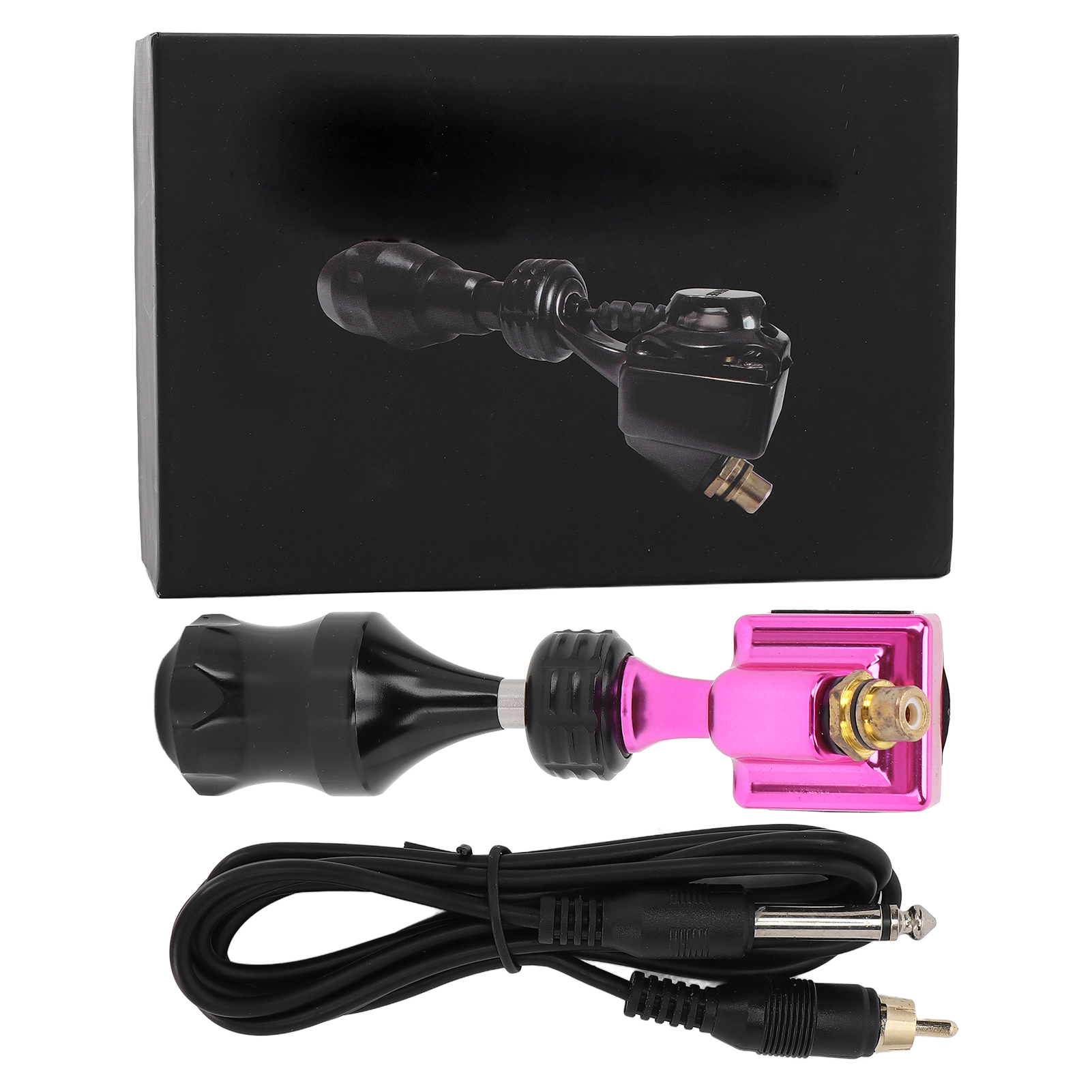 Rotationsmotor Für Tätowiermaschinen Mit Rca-anschluss, Netzteil Für Tätowiermaschinen - Red Rose