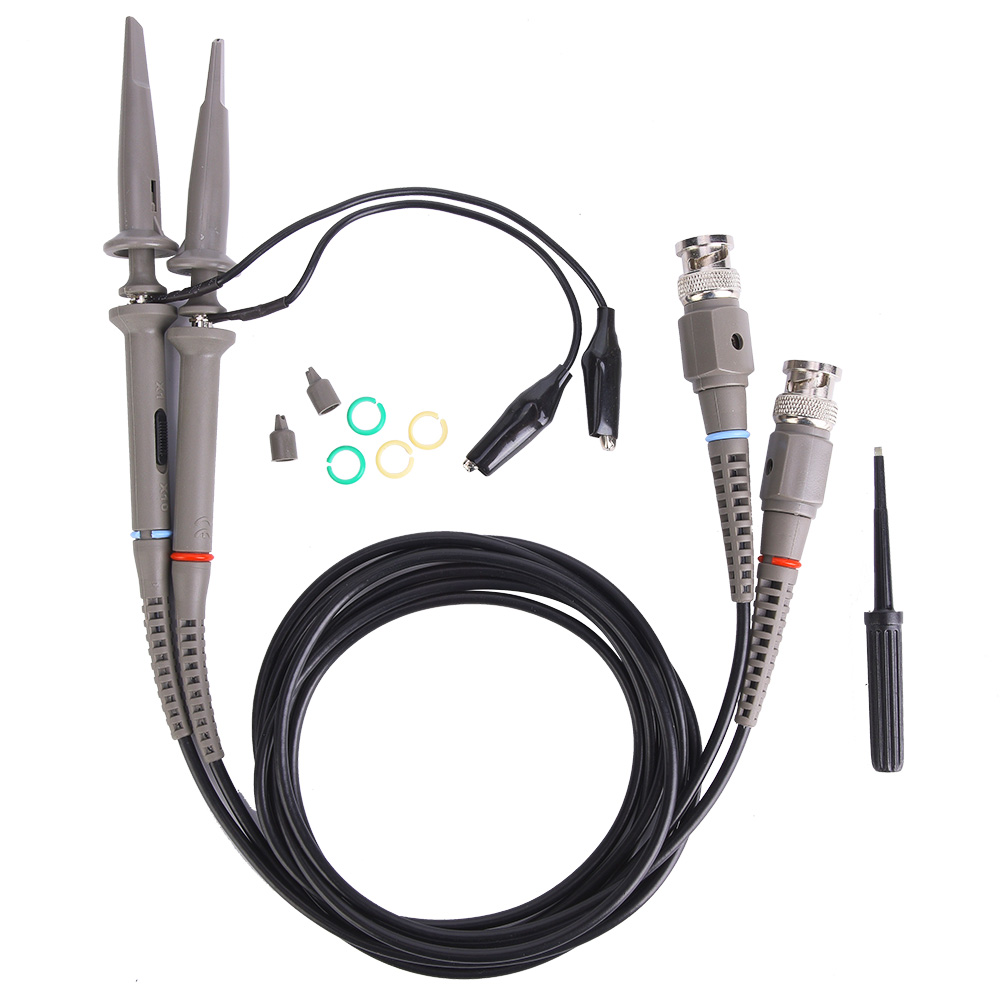P6100 Hochpräzisions-tastkopf-set Für 100-mhz-oszilloskop Mit 1x- Und 10x-messköpfen