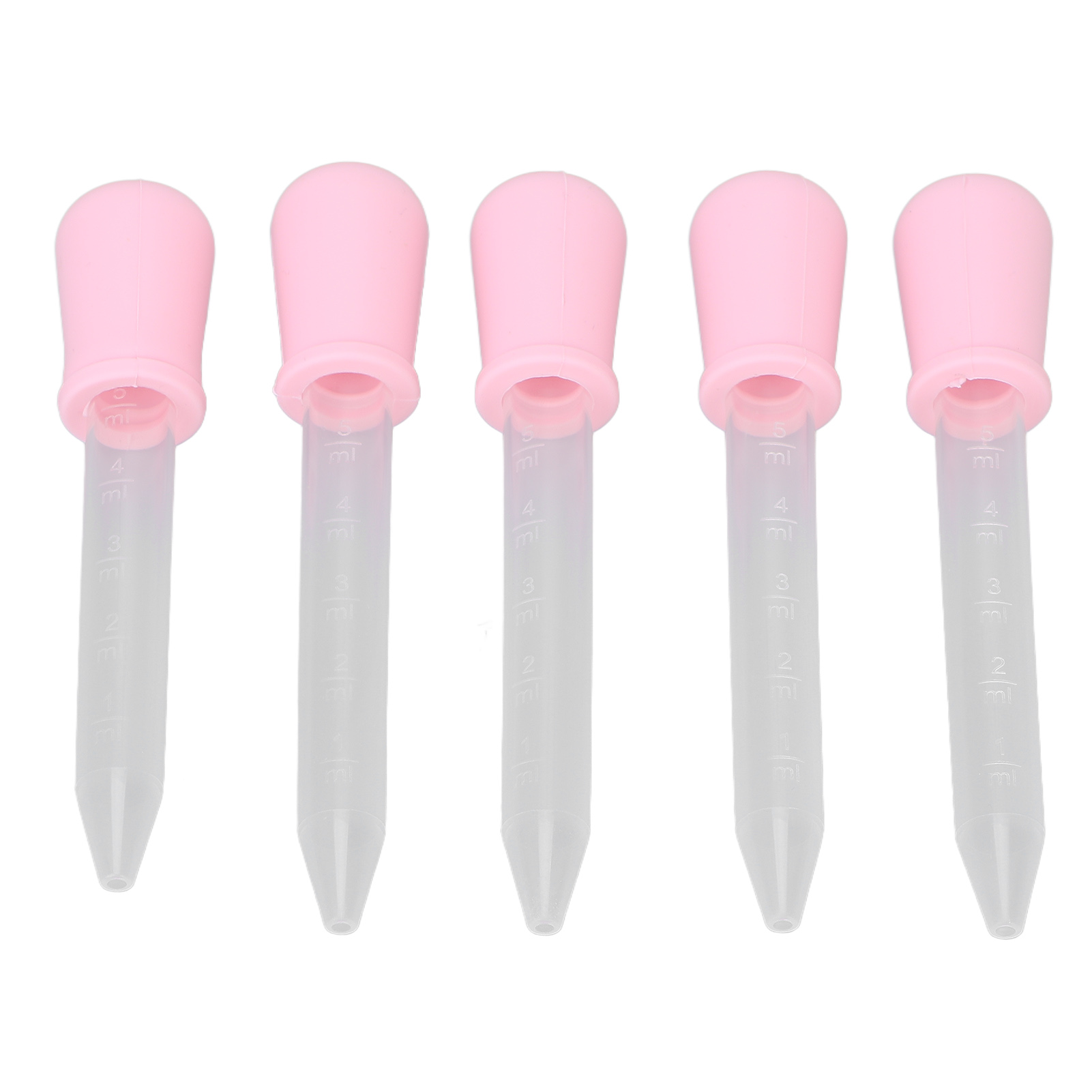 Transparente, Graduierte Pipetten Für Epoxidharz, Labor Und Bastelarbeiten (rosa)