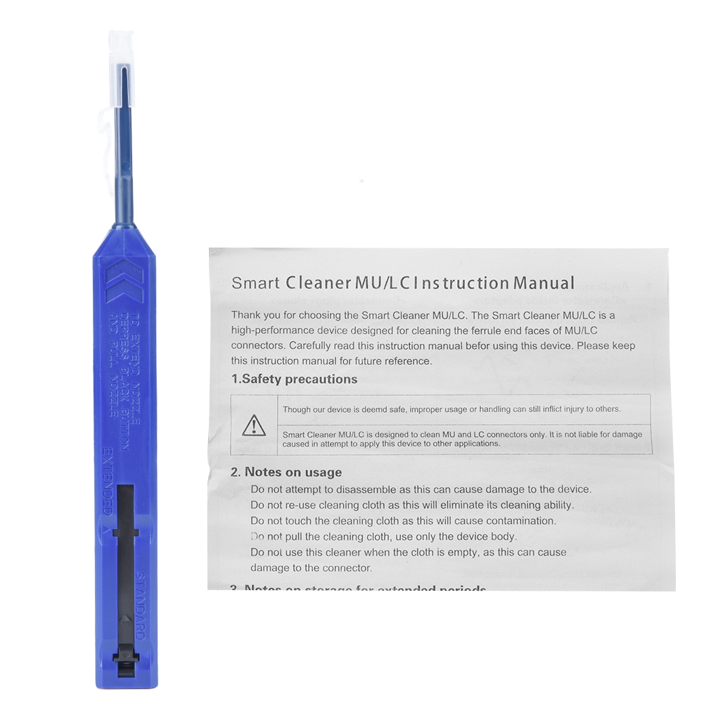 Universeller Reinigungsstift Für Koc-250 Und Koc-125 Glasfasern, Kompatibel Mit Lc, Mu 1,25 Mm