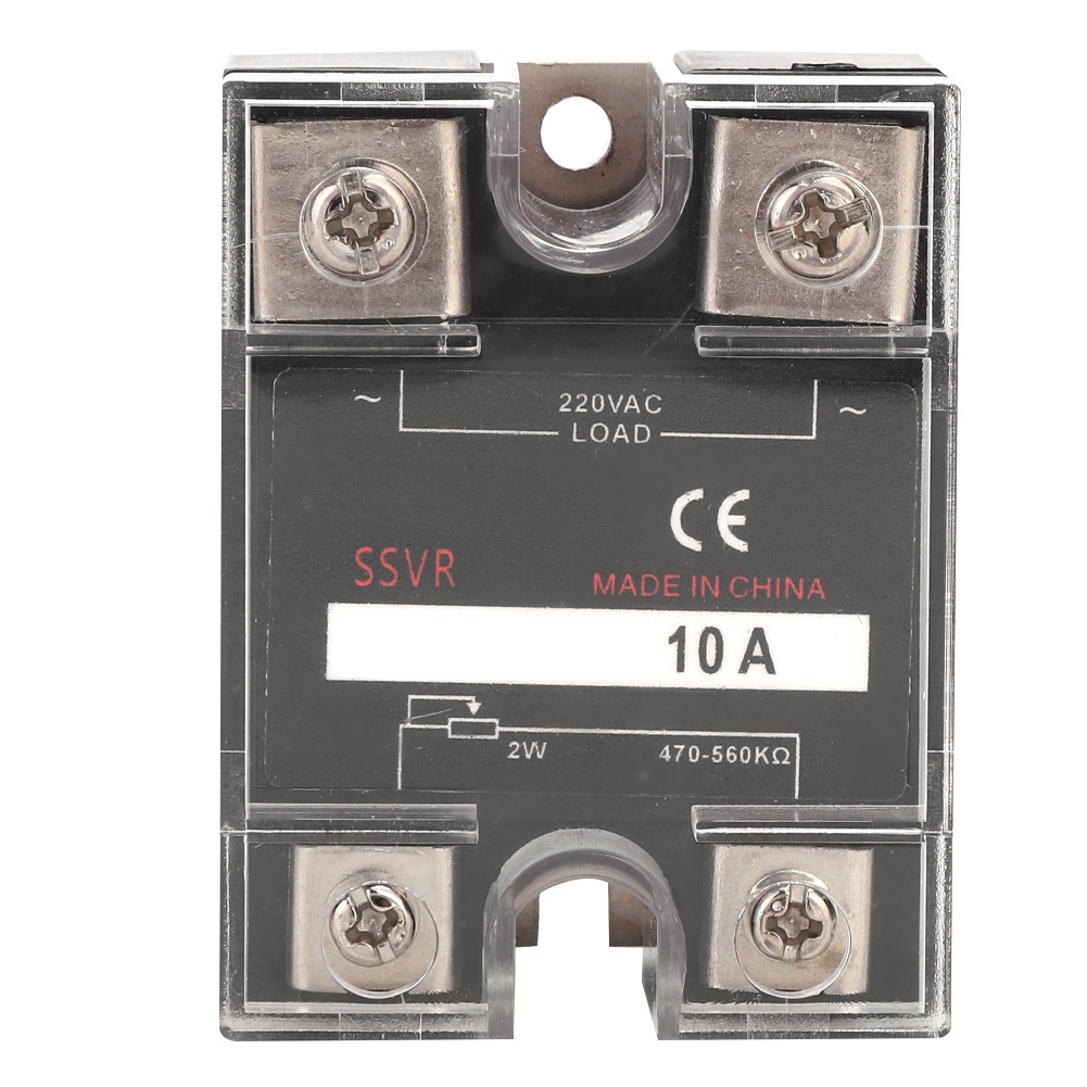 Einphasiger Halbleiter-spannungsregler Ssvr 470-560kω Last 220vac Netzteil (berm-r 10a)