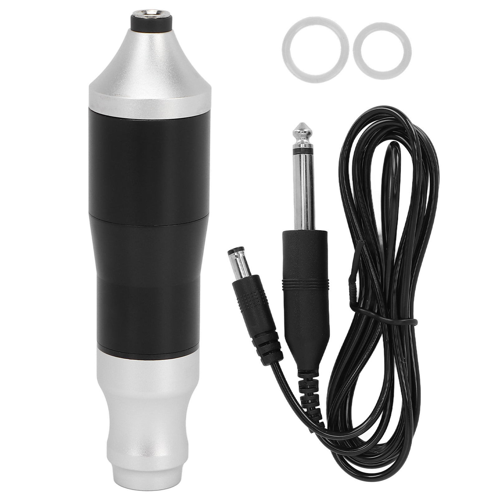 Rotary Tattoo Pen Professionelle Tattoo-maschine Aluminium Schwarz Silber