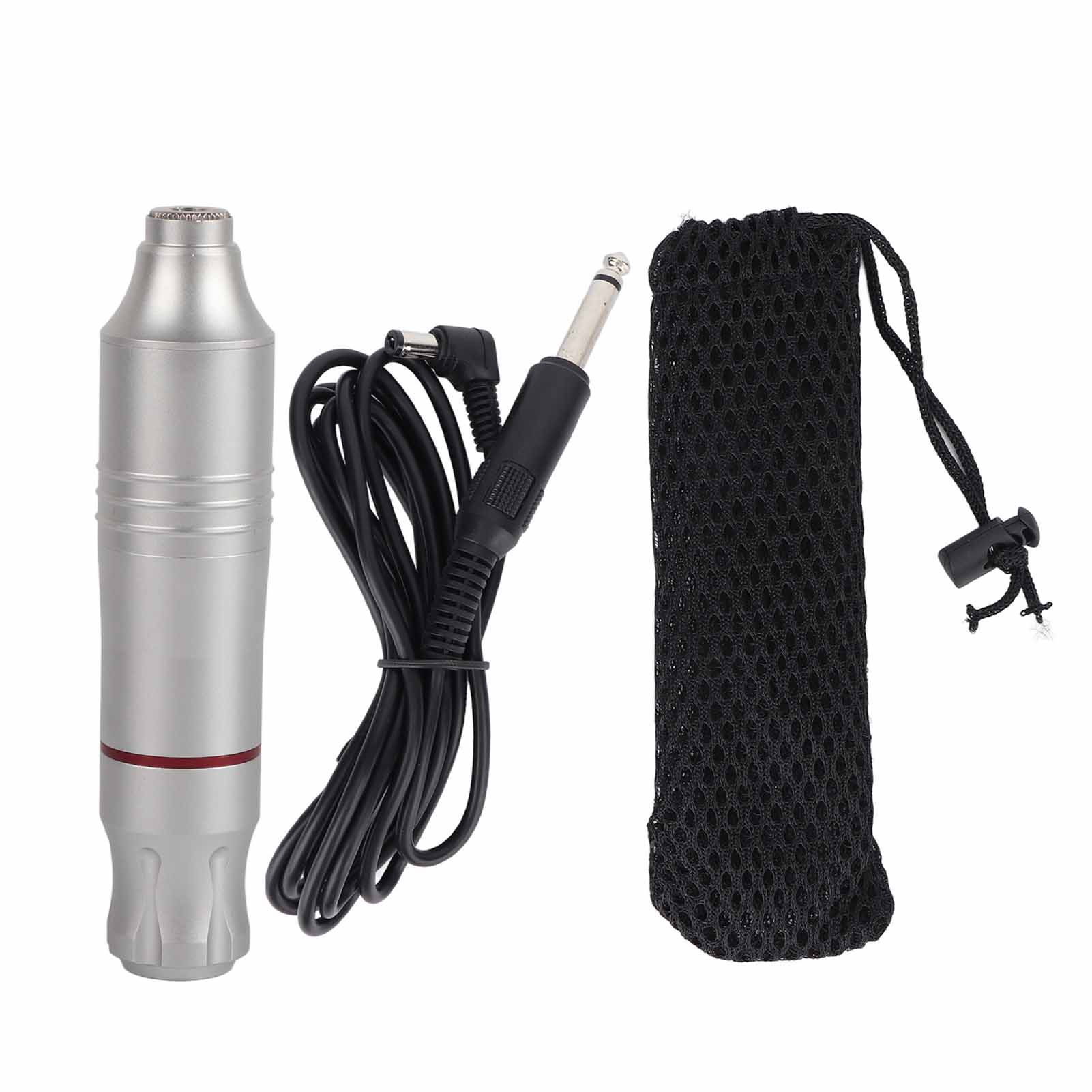 Professioneller Rotary-tattoo-stift Aus Aluminiumlegierung – Tattoo-maschine Mit Clipkabel Und Dc-schnittstelle