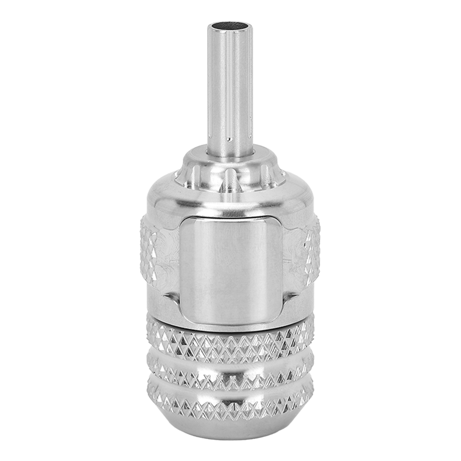 Tattoo-griff Aus Edelstahl Mit Selbstverriegelung Und Starkem Magneten Für Tattoo-maschinen, Durchmesser 33 Mm / 1,3 Zoll