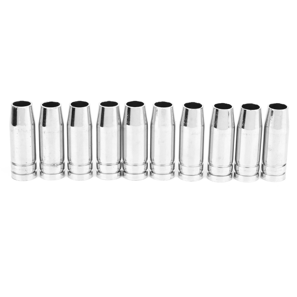 10 Stück Mag Mig Gasdüsen Für Binzel 15ak, Mb15 Mb14 Nw, Mit Schutzeinsatz (10er-packung)