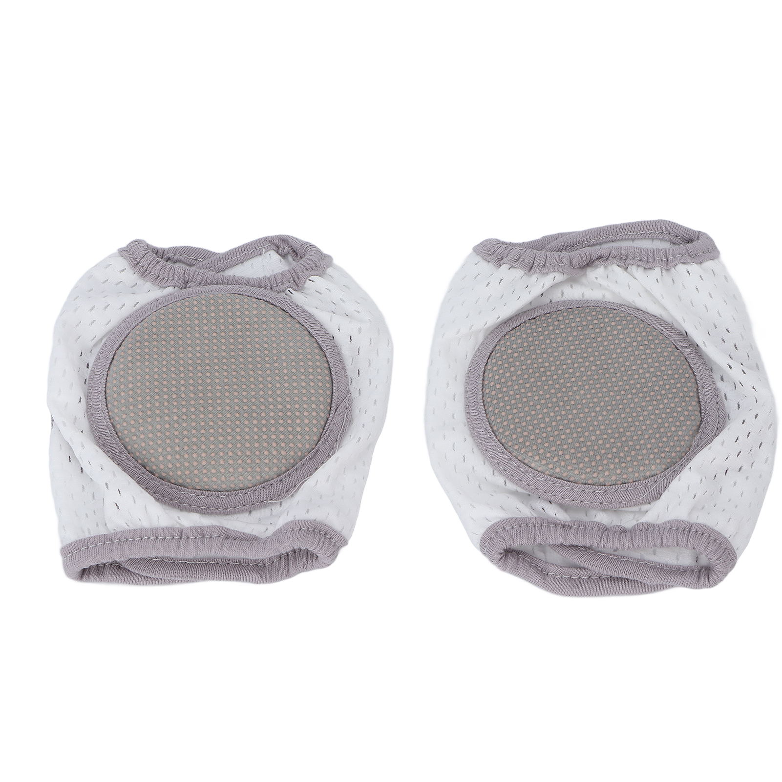Baby-knieschoner, Rutschfest, Weiche Elastische Baumwolldecke, Unisex, Grau