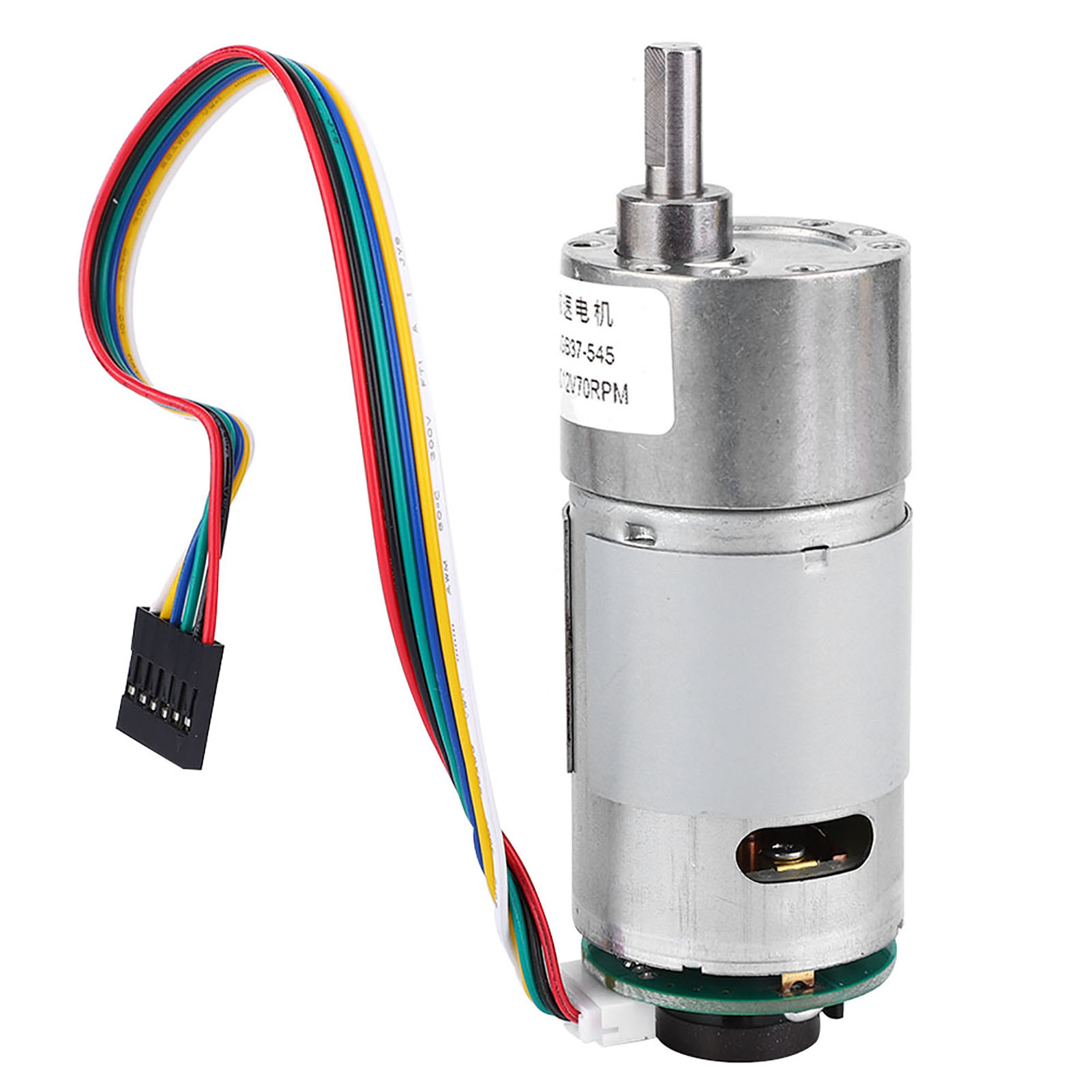 12v/24v Torsionsgetriebemotor Mit Encoder, 500 U/min Drehzahlreduzierer Für Industrielle Anwendungen