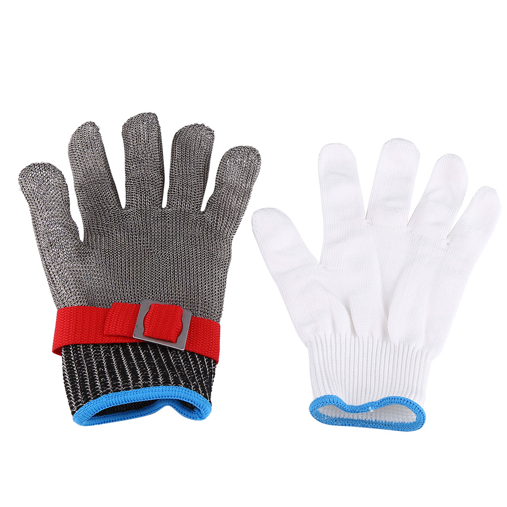 Metzgerschutzhandschuh Aus Edelstahlgewebe Ss304 – Schnittfest