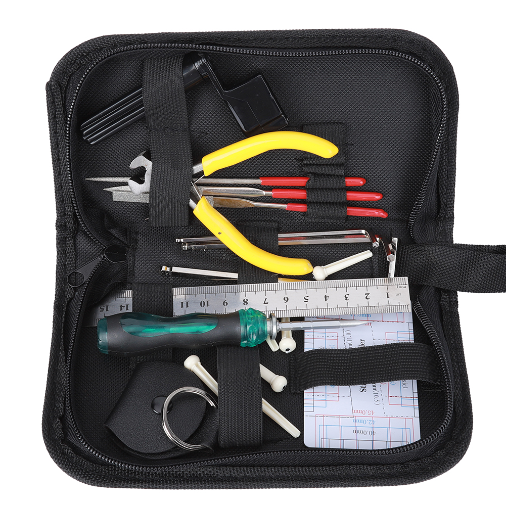 Multifunktionales, Tragbares Gitarrenreparaturset Mit Werkzeugen Und Klemme Für Musikinstrumente