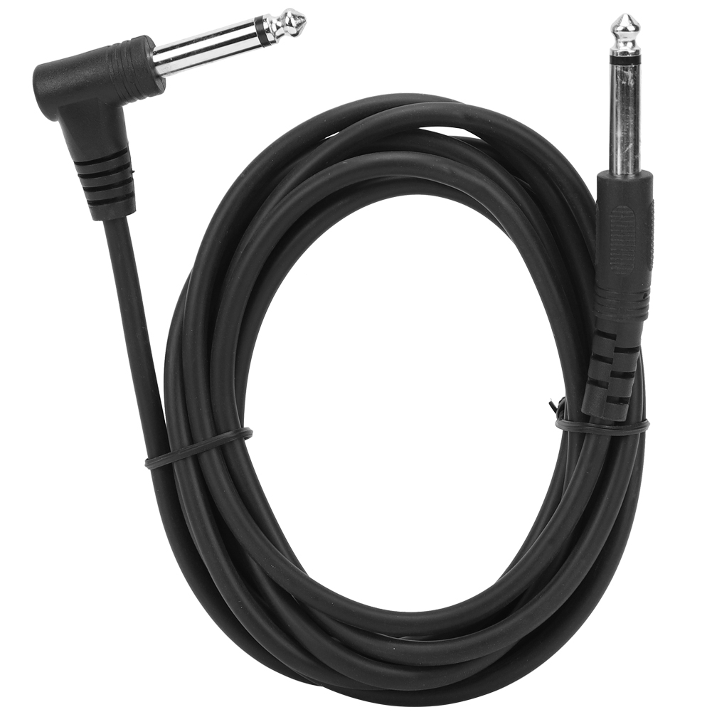 6,35-mm-gitarrenkabel Mit Abgewinkeltem Stecker, 3 M Für Verstärker – Audiokabel