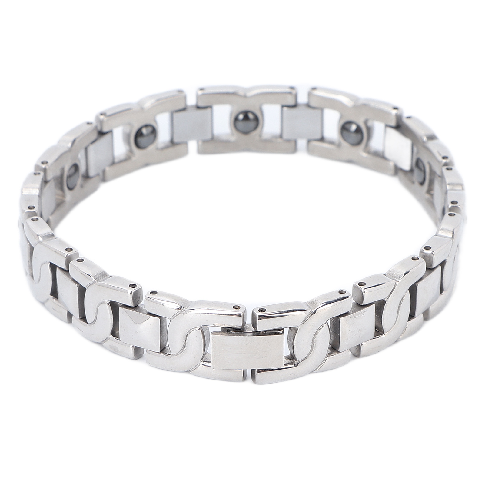 Magnetarmband Für Herren Aus Titanstahl Gegen Gelenkschmerzen – Magnetfeldtherapie