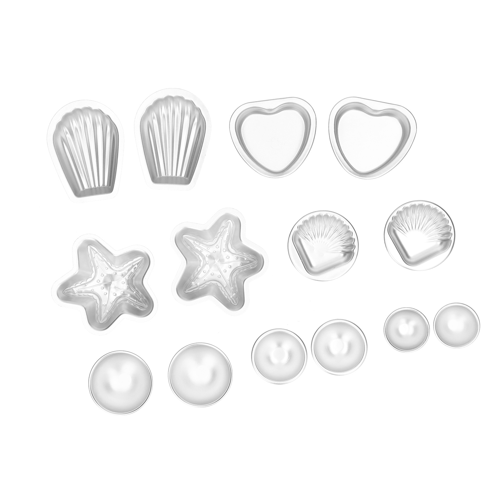 Leichte Badesalzkugelformen Aus Aluminiumlegierung Für Diy - Eiscreme- Und Gebäckform-set Nr. 22