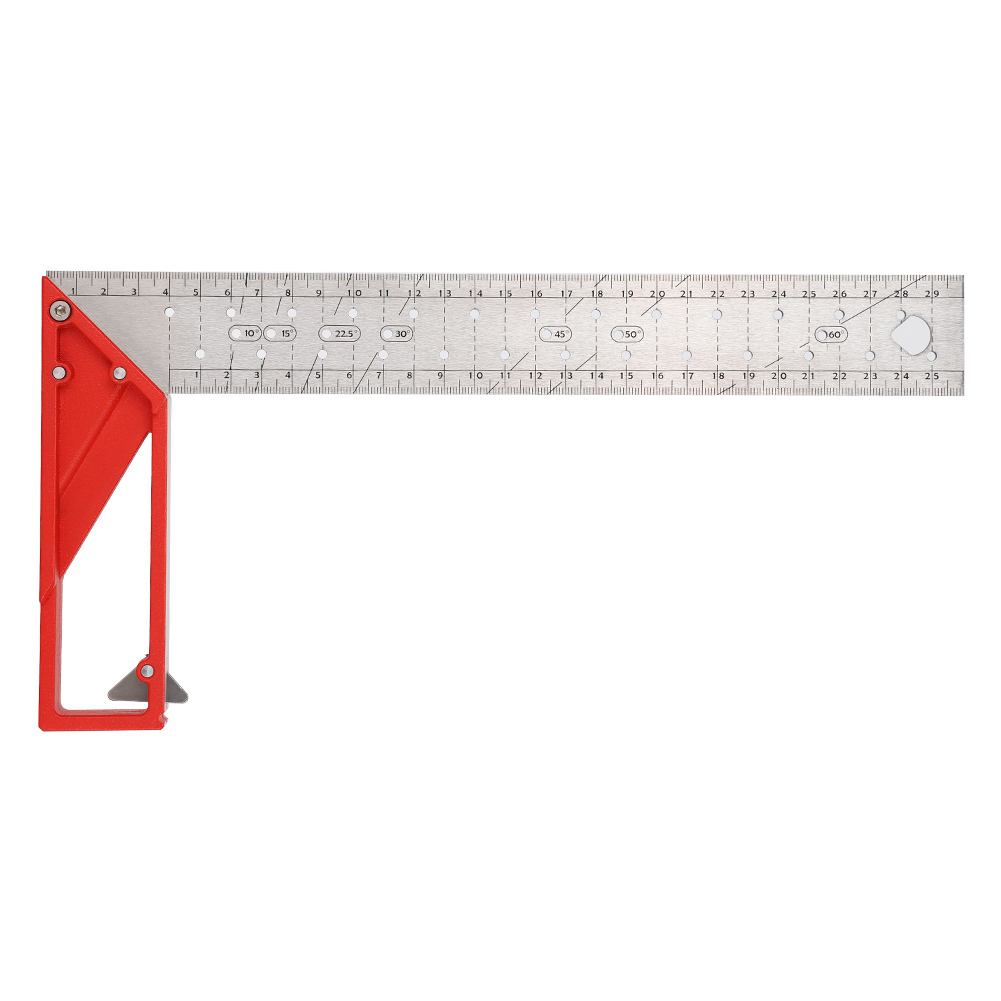 30 Cm Großer Edelstahl-winkel, 45°/90° Rechtwinklig Für Vielfältige Anwendungen