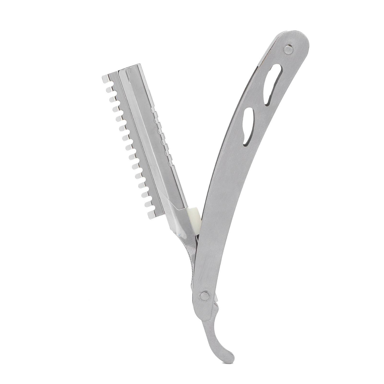 Leichtes, Gerades Rasiermesser, Ergonomisches Design Für Bequemen Griff, Rostbeständig Für Den Einsatz Im Salon Oder Zu Hause.