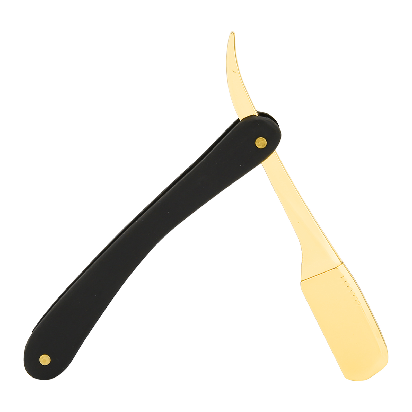 Tragbares Vintage-rasiermesser Für Herren, Robuste, Matte Klinge Mit Konturiertem Griff Und Ergonomischer Grifffläche.