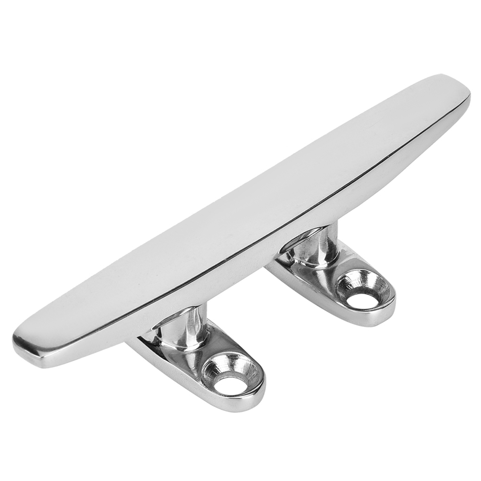 Bootsklampe Aus Hochglanzpoliertem Edelstahl, Zubehör Für Die Schiffsfestmachung, Deckmontagebasis (12,7 Cm)