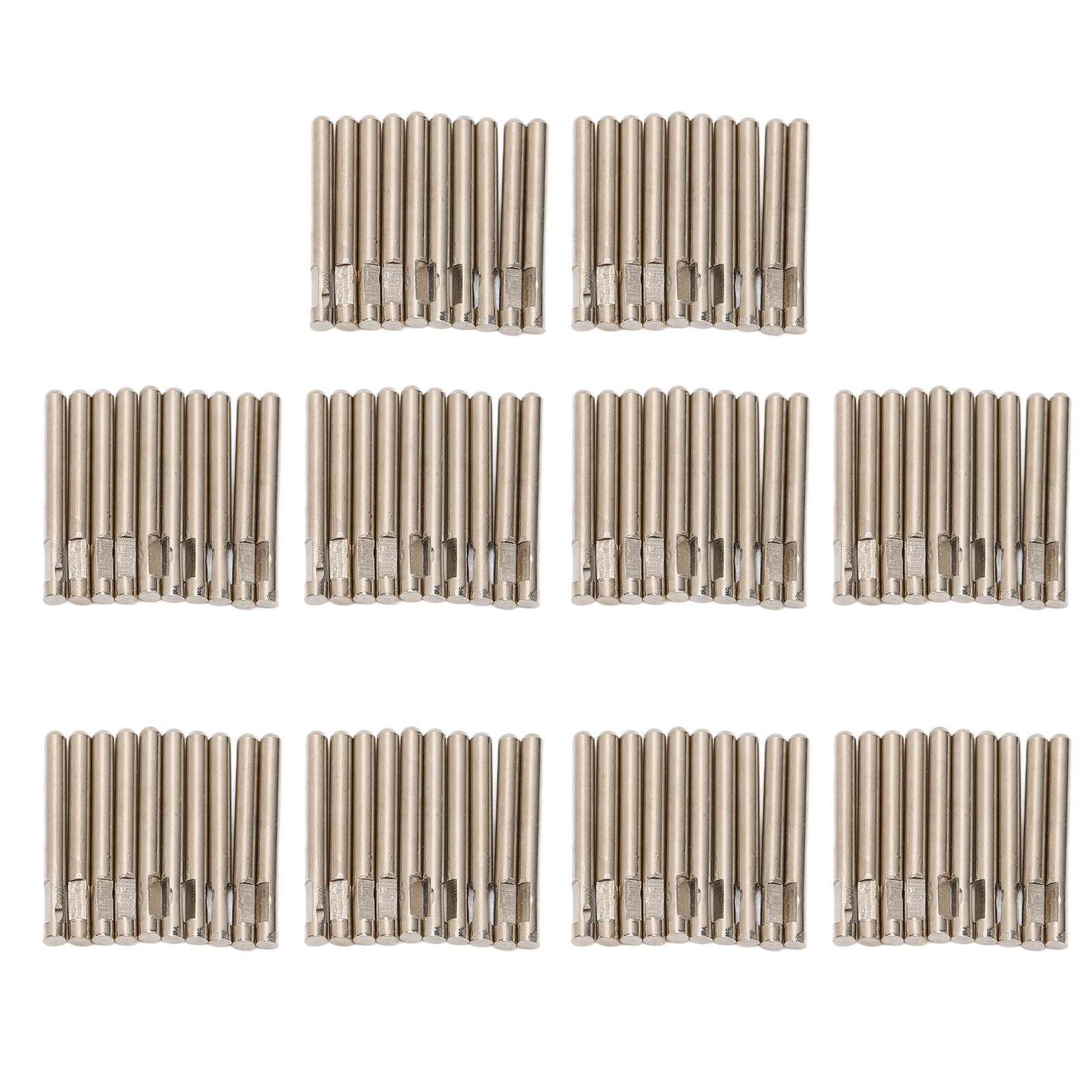 100 Stück 2,0 Mm Kupferelektrodenkabel Für Massage, Physiotherapie Und Erwärmung