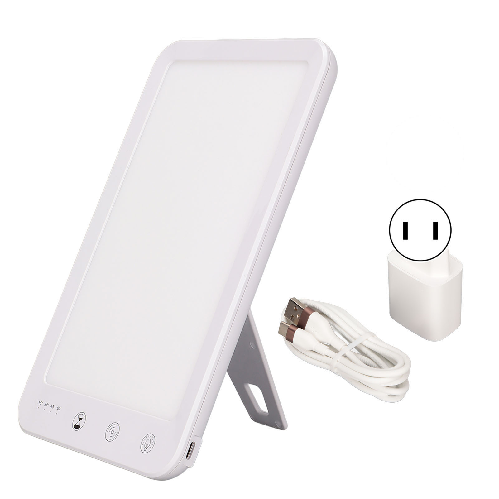 10000 Lux Led-lichttherapielampe Zur Stimmungsverbesserung Und Zum Augenschutz, 110–240 V