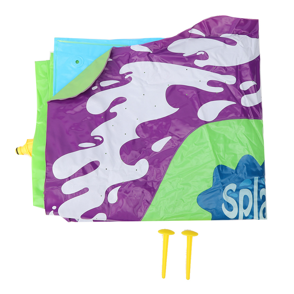 Wasserrutsche Mit Düsen Für Den Garten - Sommerlicher Wasserspielplatz Für Kinder - Hs0219