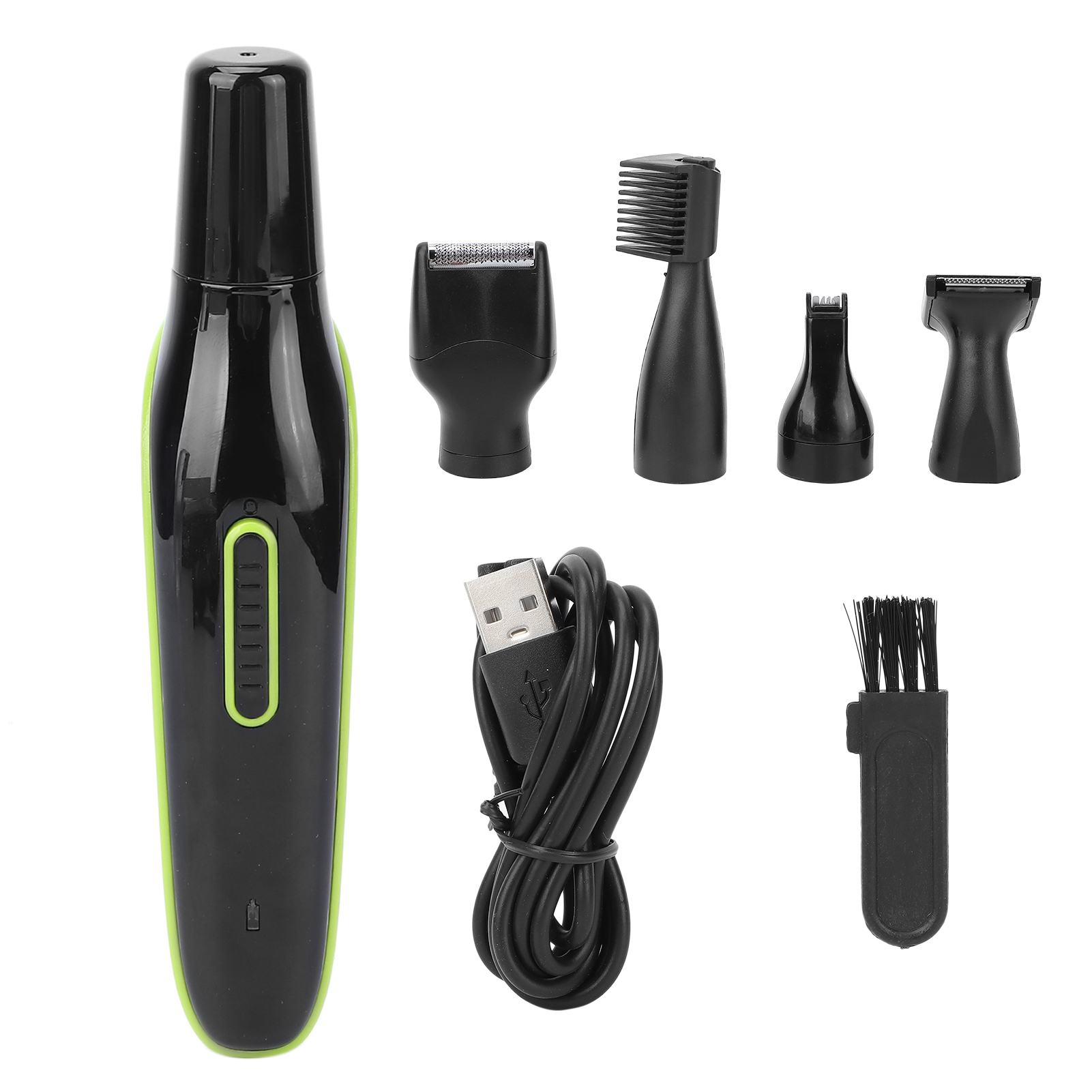5-in-1 Usb-haartrimmer Für Nase, Ohren Und Augenbrauen – Gesichtspflege Für Zu Hause